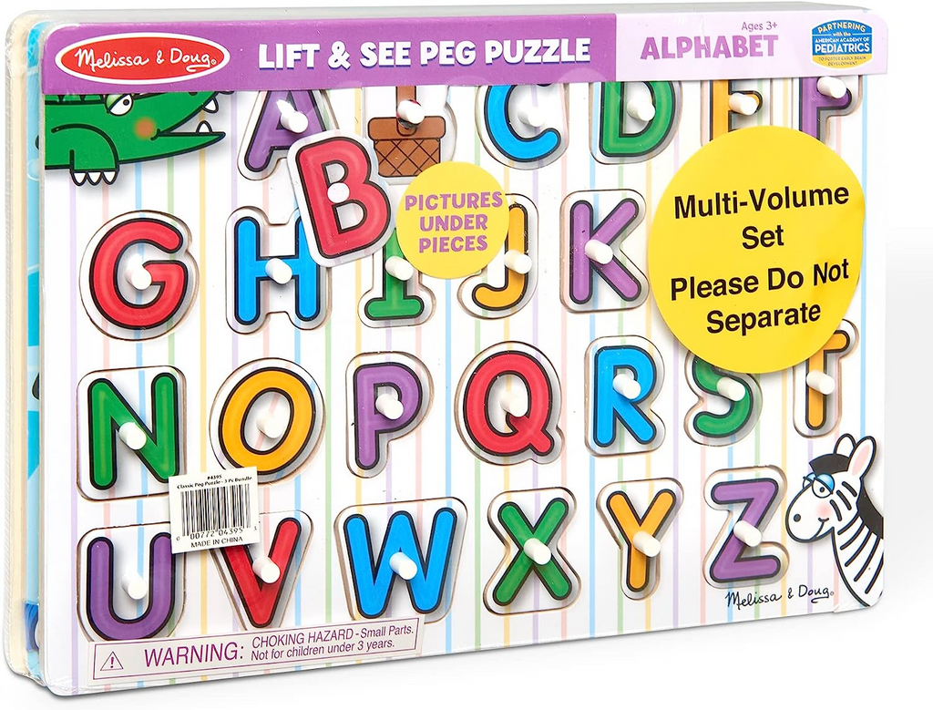 Abc peg puzzle hotsell