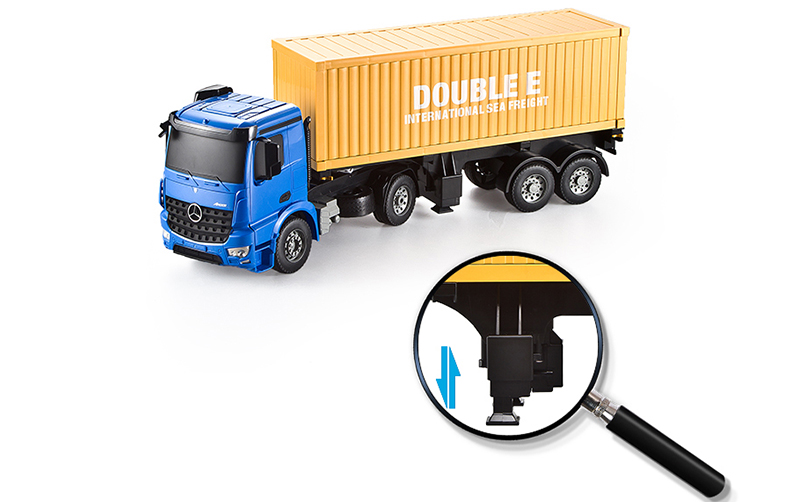 Double E Licensed Mercedes Benz Arocs Container Truck 1/20 Scale E564-003