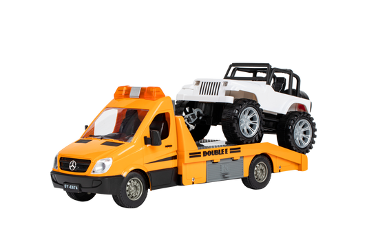 Double E Licensed Mercedes Benz Sprinter Transporter 1/18 Scale E674-003