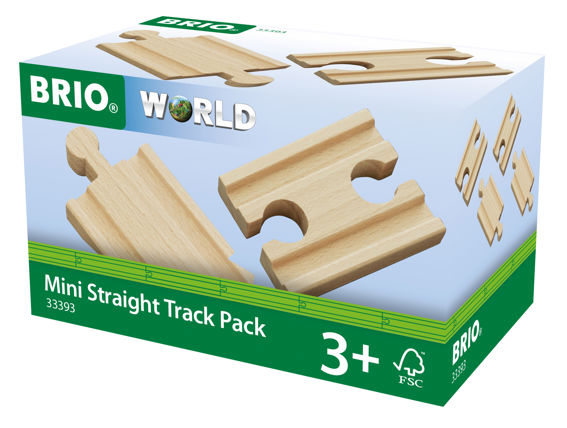 Brio Mini Straight Track Pack Brio