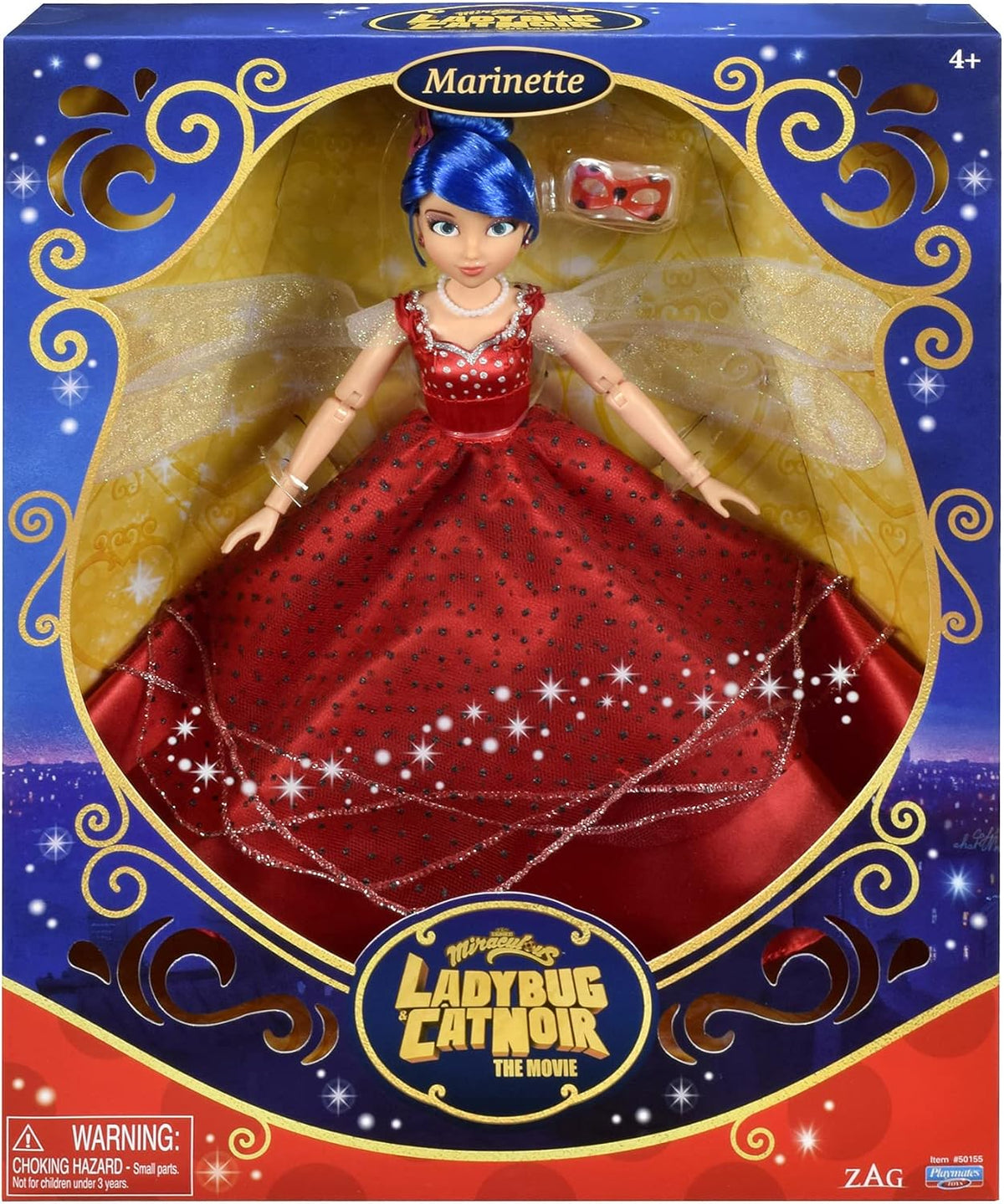 Miraculous Ladybug & Cat Noir Movie 10.5" Marinette Collector Fashion Doll