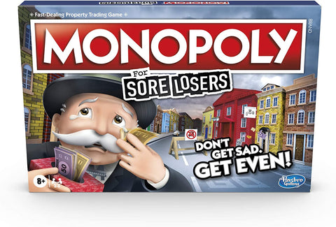 Hasbro - Monopoly For Sore Losers Board Game Gaming