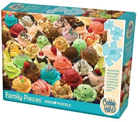 Cobble Hill More Ice Cream Family 350 Piece Jigsaw Puzzle