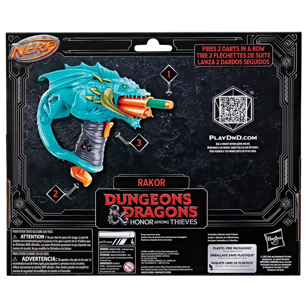 Nerf Dungeons & Dragons Rakor Blaster Nerf