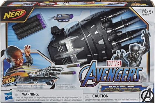 NERF Power Moves Marvel Avengers Black Panther Power Slash