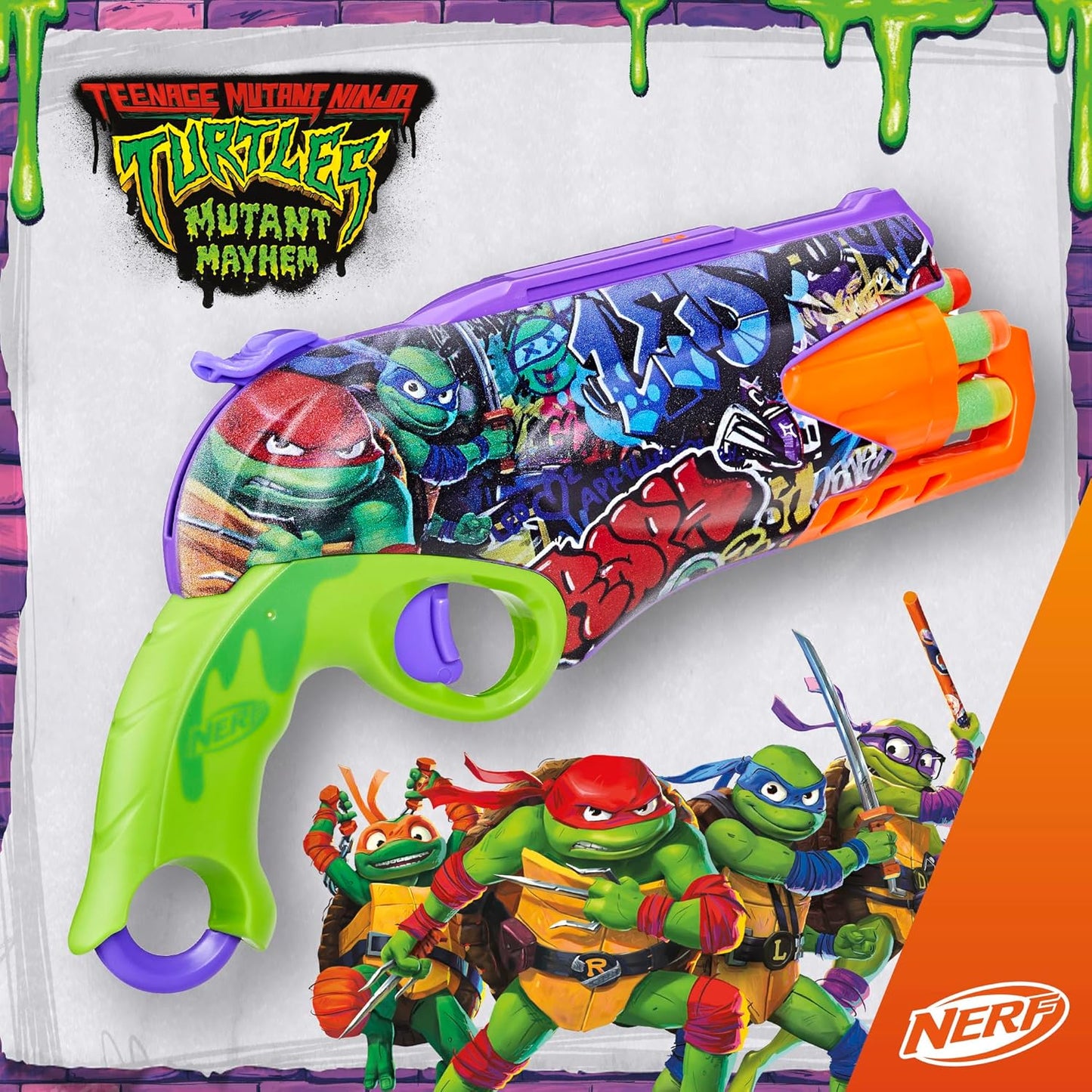 NERF Teenage Mutant Ninja Turtles Blaster