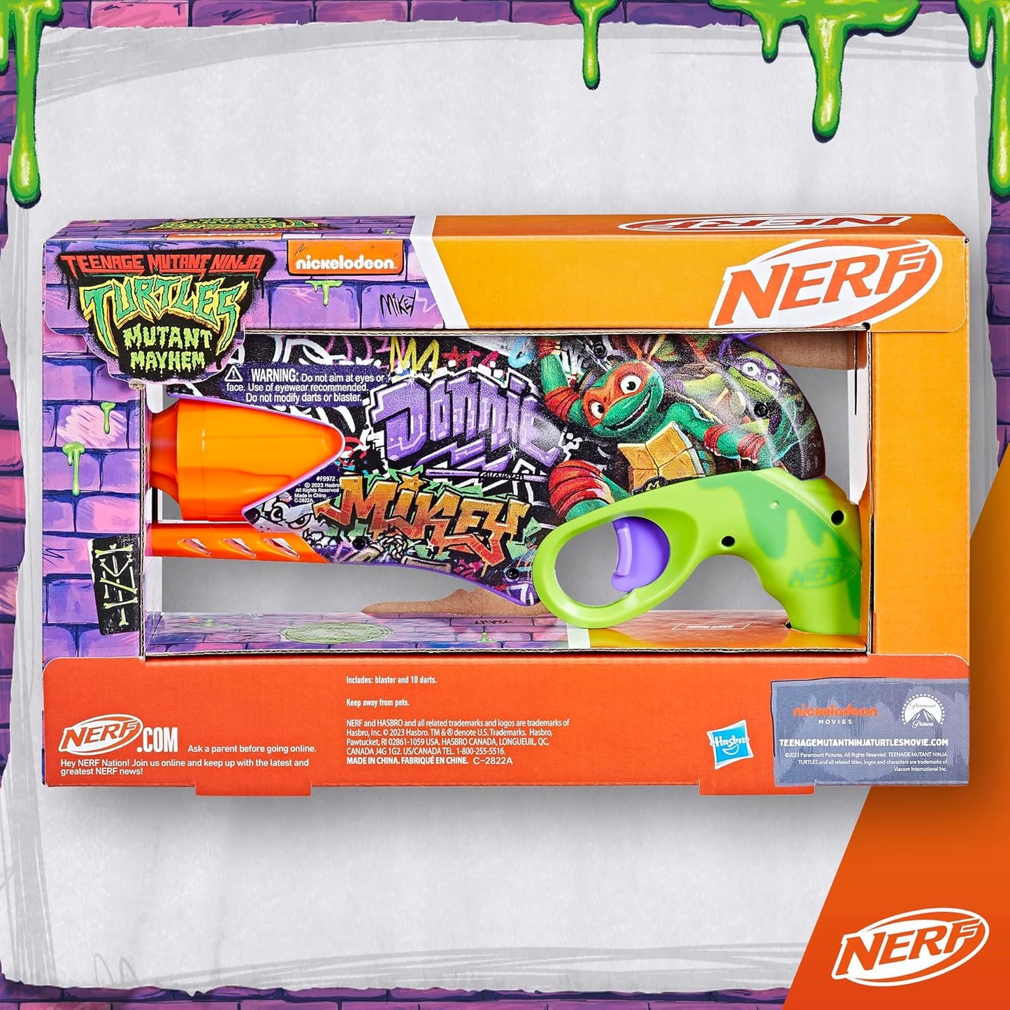 NERF Teenage Mutant Ninja Turtles Blaster