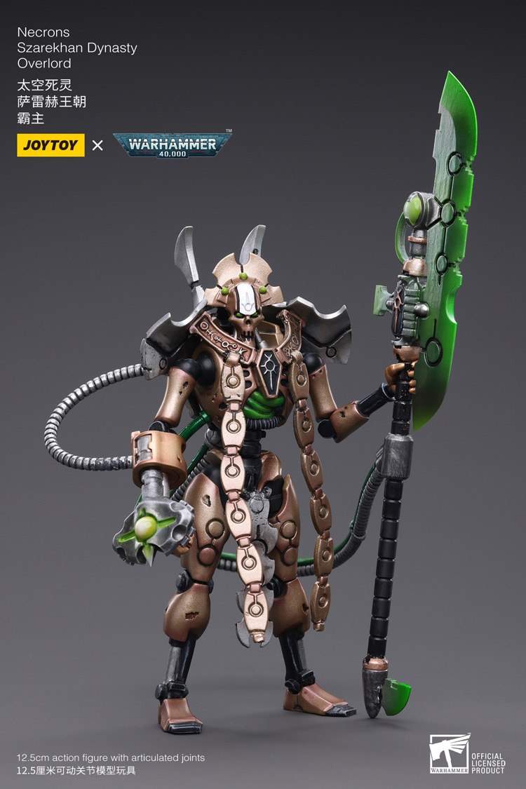 Joytoy Warhammer 40K Necrons Szarekhan Dynasty Overlord Warhammer