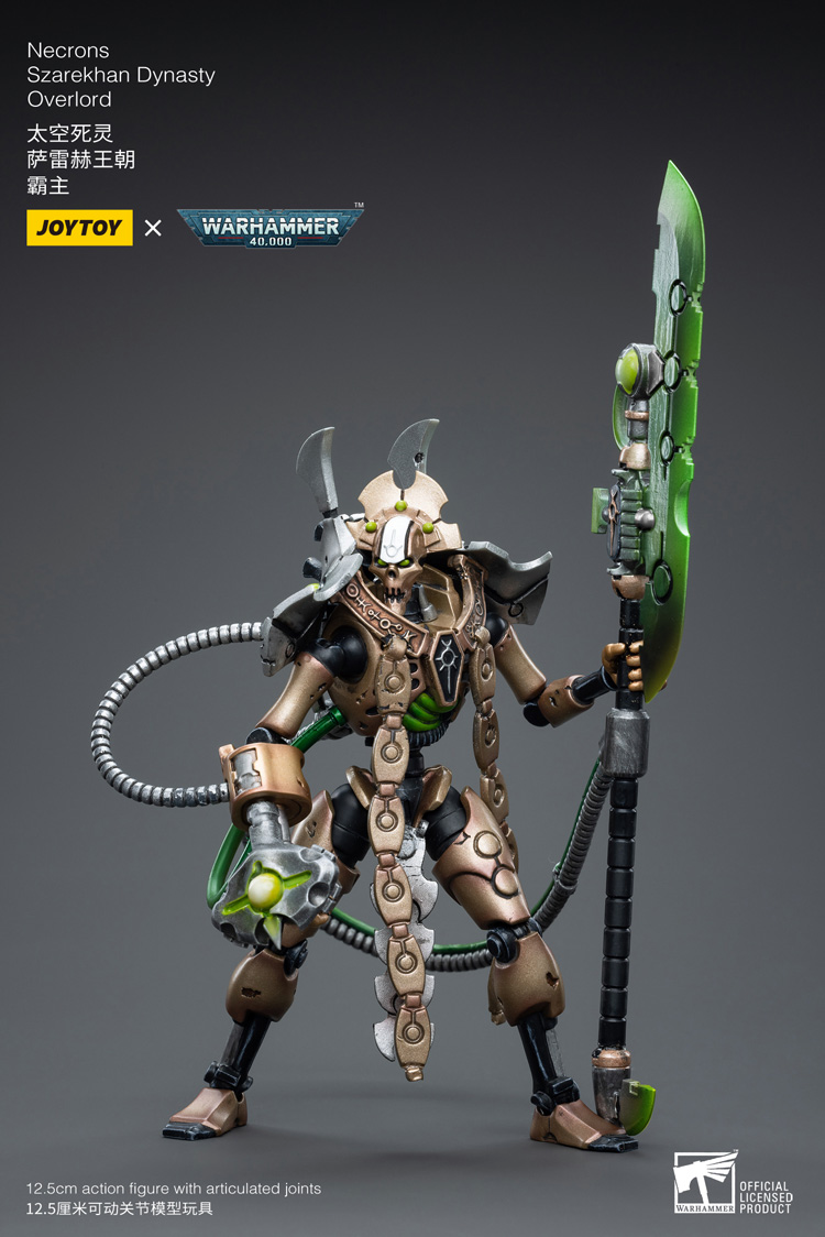 Joytoy Warhammer 40K Necrons Szarekhan Dynasty Overlord Warhammer