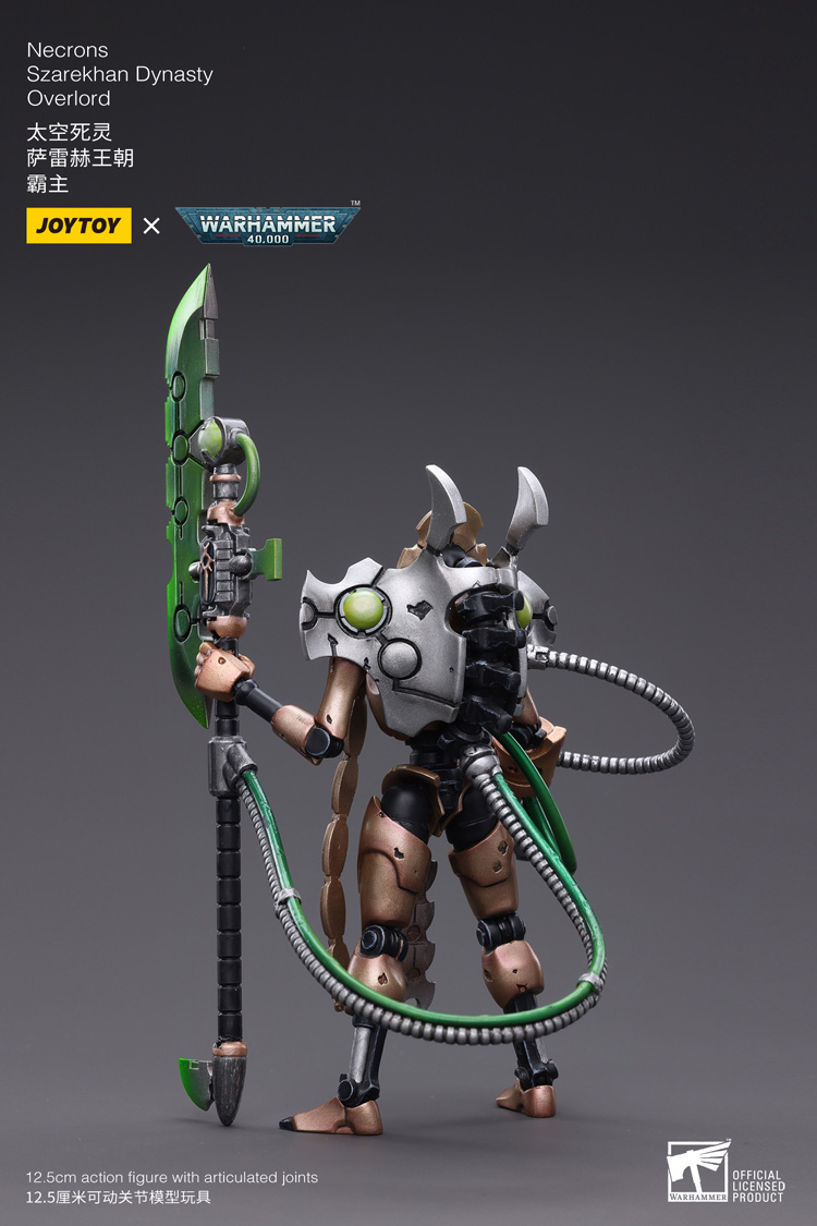 Joytoy Warhammer 40K Necrons Szarekhan Dynasty Overlord Warhammer