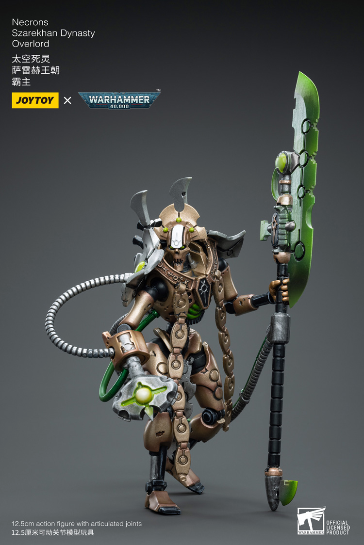 Joytoy Warhammer 40K Necrons Szarekhan Dynasty Overlord Warhammer