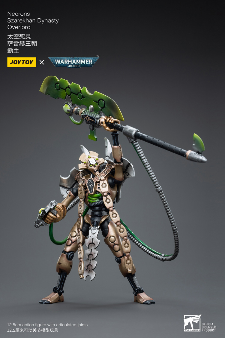 Joytoy Warhammer 40K Necrons Szarekhan Dynasty Overlord Warhammer