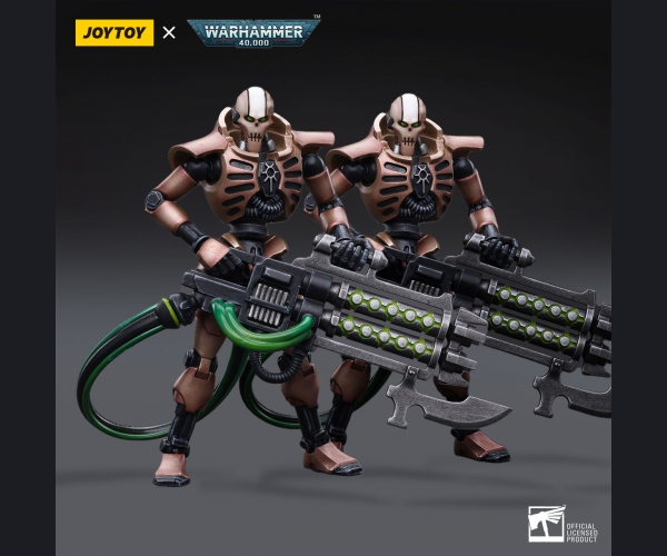 Joytoy Warhammer 40K Necrons Szarekhan Dynasty Lmmortal With Gauss Blasters Warhammer