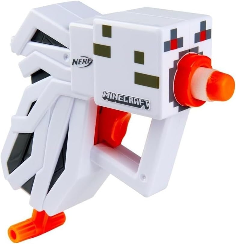 NERF MicroShots Minecraft Ghast Mini Blaster
