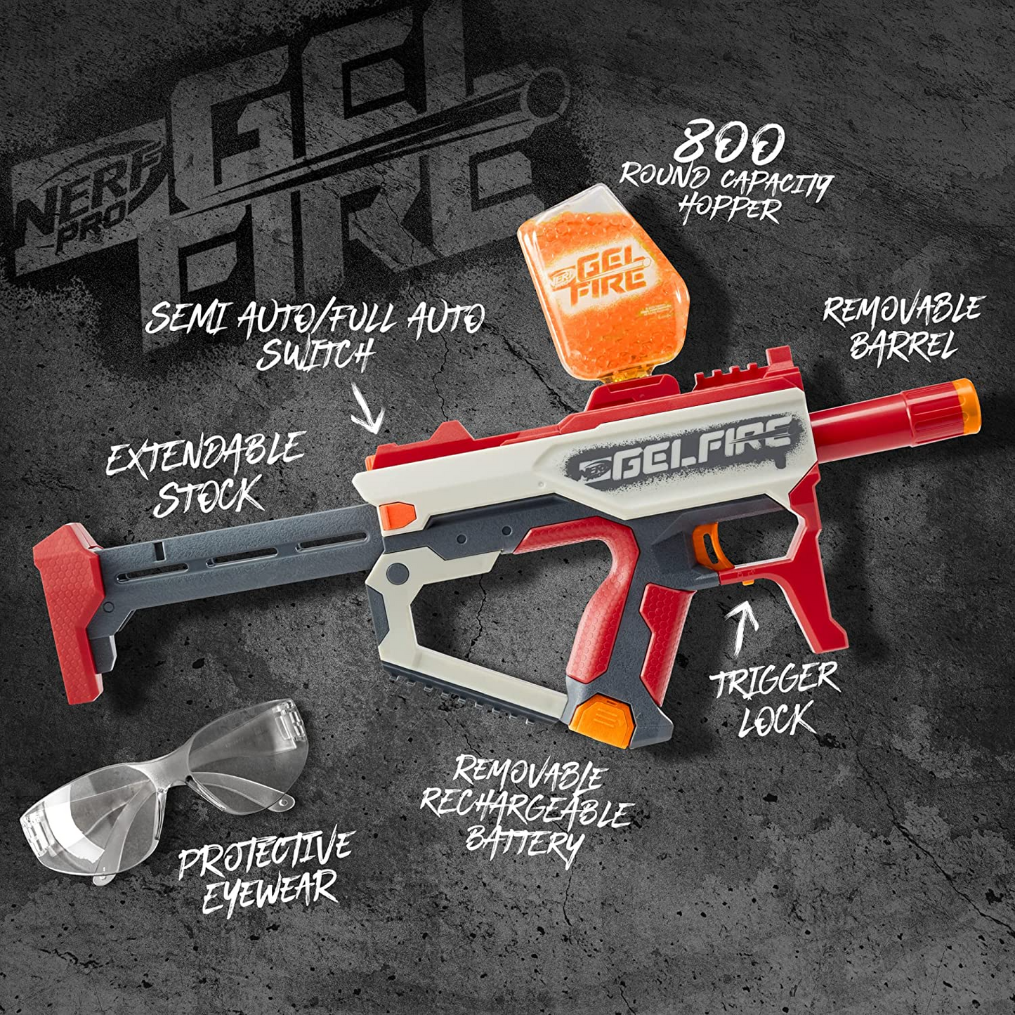 NERF Pro ゲルファイア ミシック ブラスター