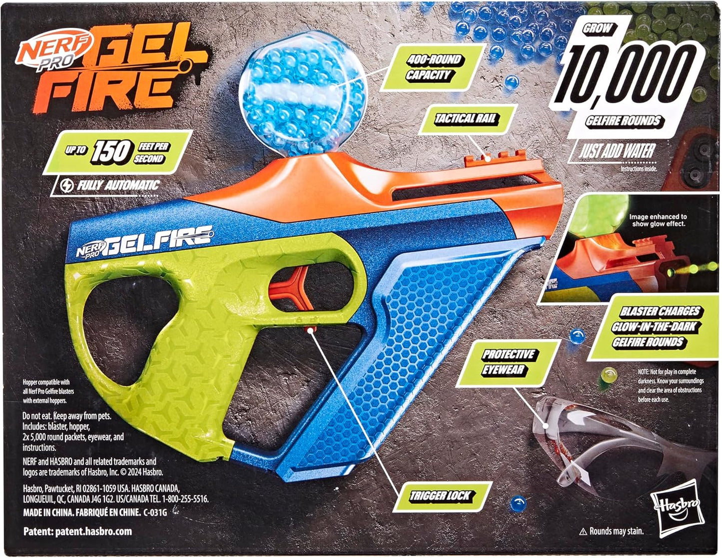 NERF Pro ゲルファイア ミシック フルオート ブラスター