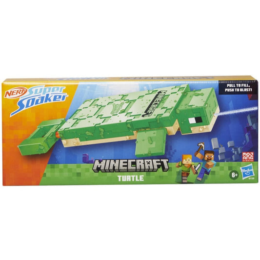 NERF Super Soaker Minecraft Turtle Water Blaster