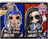 L.o.l. Surprise! O.m.g. Remix Rocker Boi And Punk Grrrl 2 Pack
