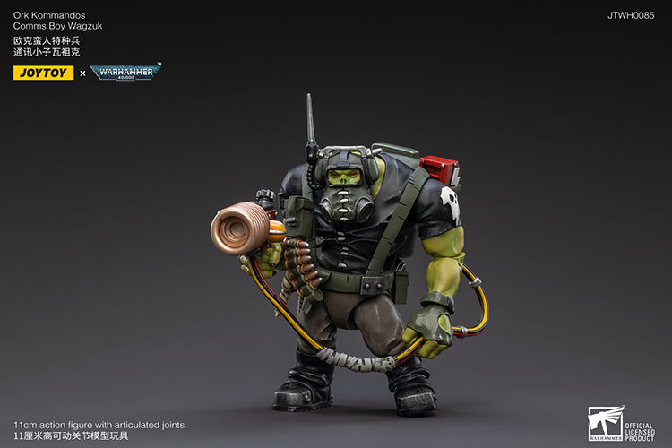 Joytoy Warhammer 40K Ork Kommandos Comms Boy Wagzuk Warhammer