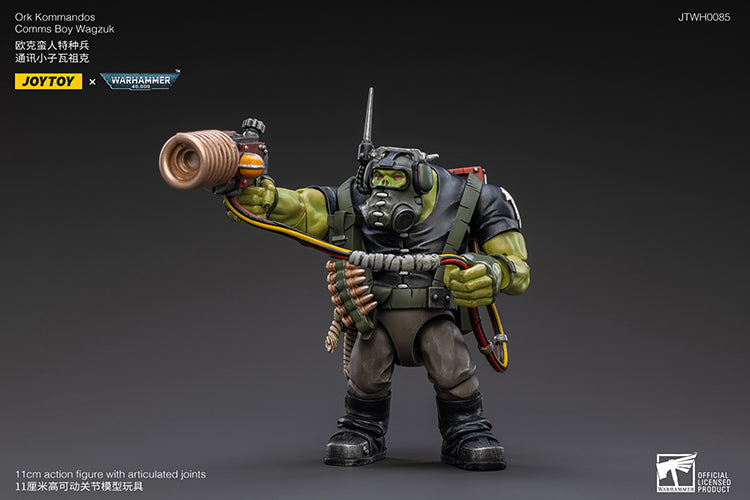 Joytoy Warhammer 40K Ork Kommandos Comms Boy Wagzuk Warhammer