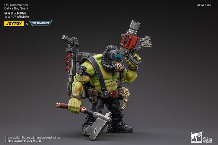 Joytoy Warhammer 40K Ork Kommandos Dakka Boy Snarit Warhammer