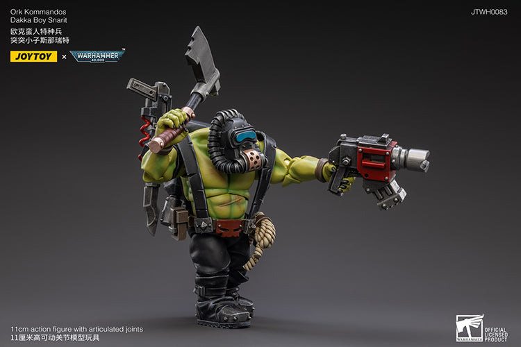 Joytoy Warhammer 40K Ork Kommandos Dakka Boy Snarit Warhammer