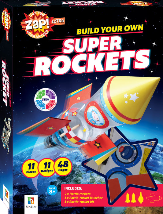 Hinkler Zap! Extra: Build Your Own Super Rockets