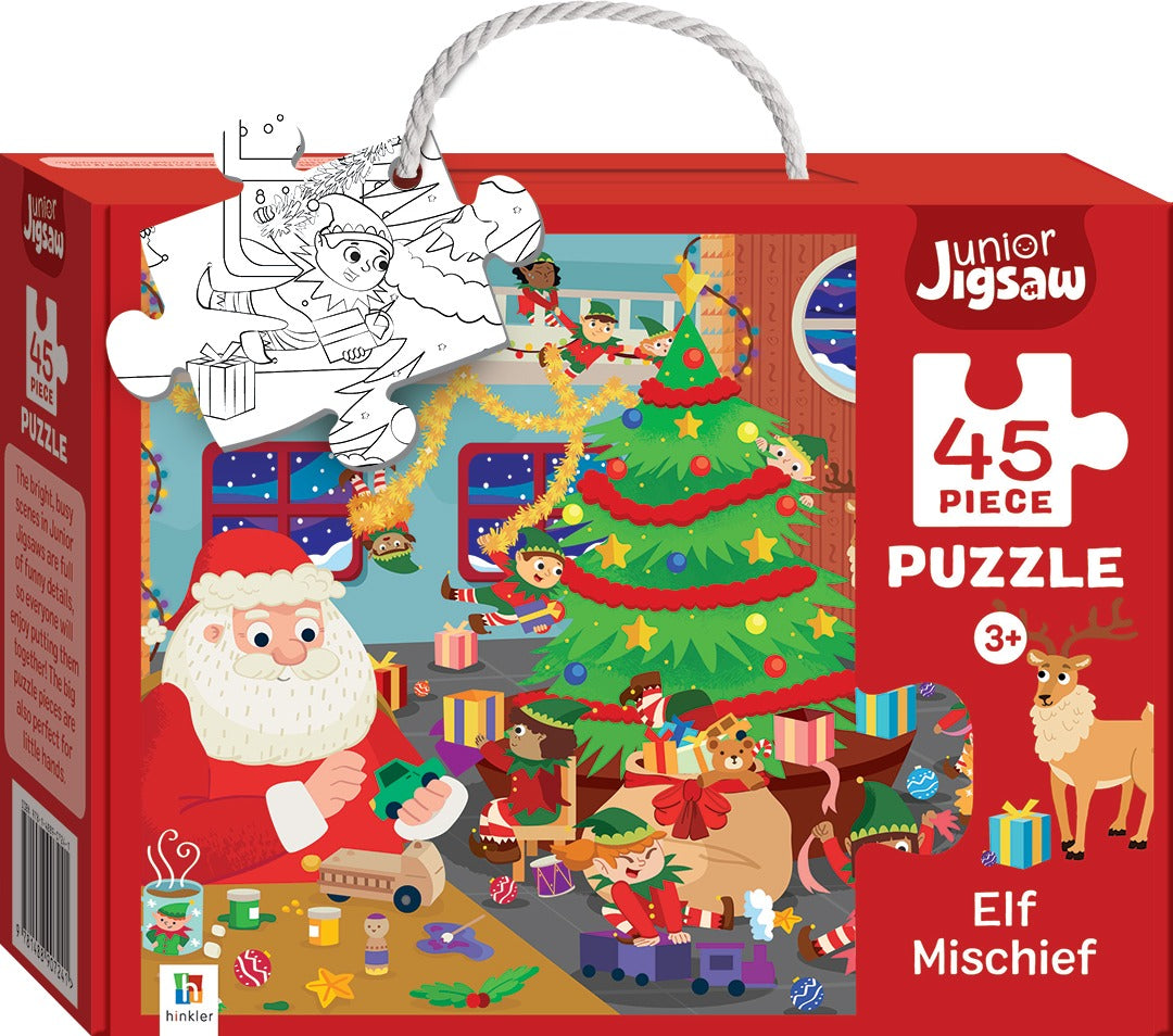 Hinkler Junior Jigsaw: Elf Mischief