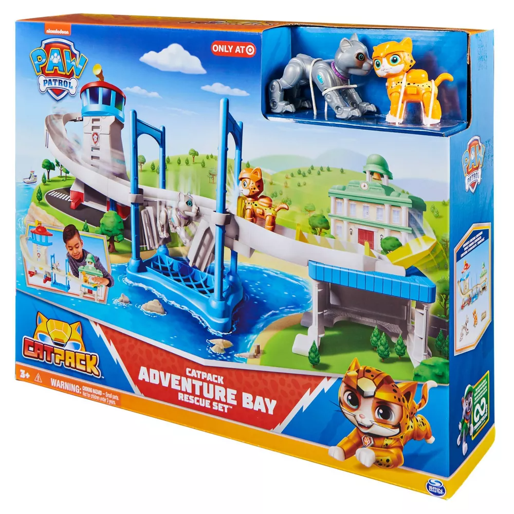 Paw Patrol Cat Pack Adventure Bay Rescue Set Paw