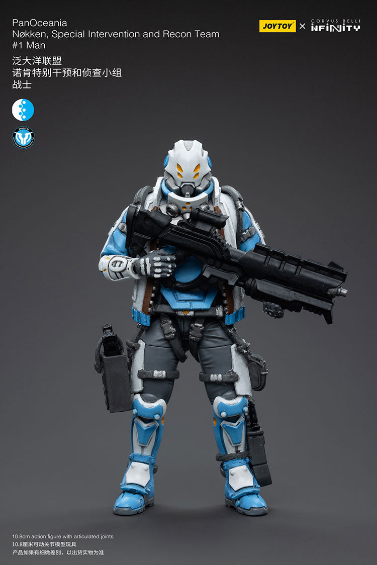 JOYTOY CORVUS BELLI Infinity PanOceania Nokken - Special Intervention and Recon Team #1Man