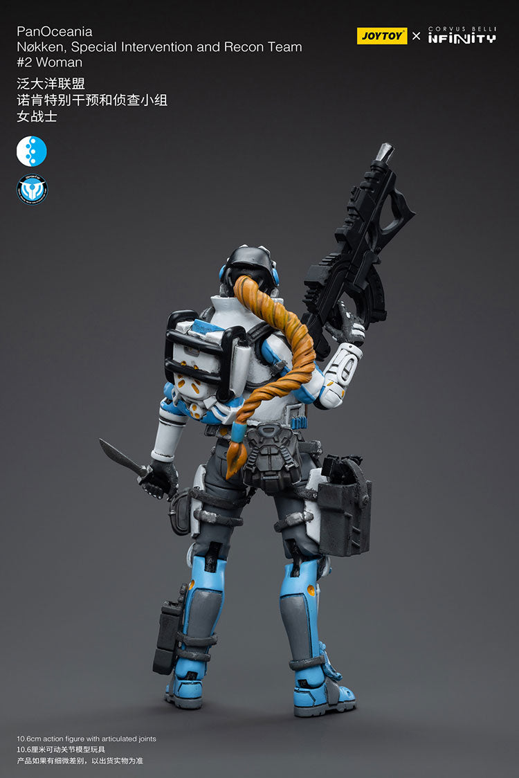 JOYTOY CORVUS BELLI Infinity PanOceania Nokken - Special Intervention and Recon Team #2Woman