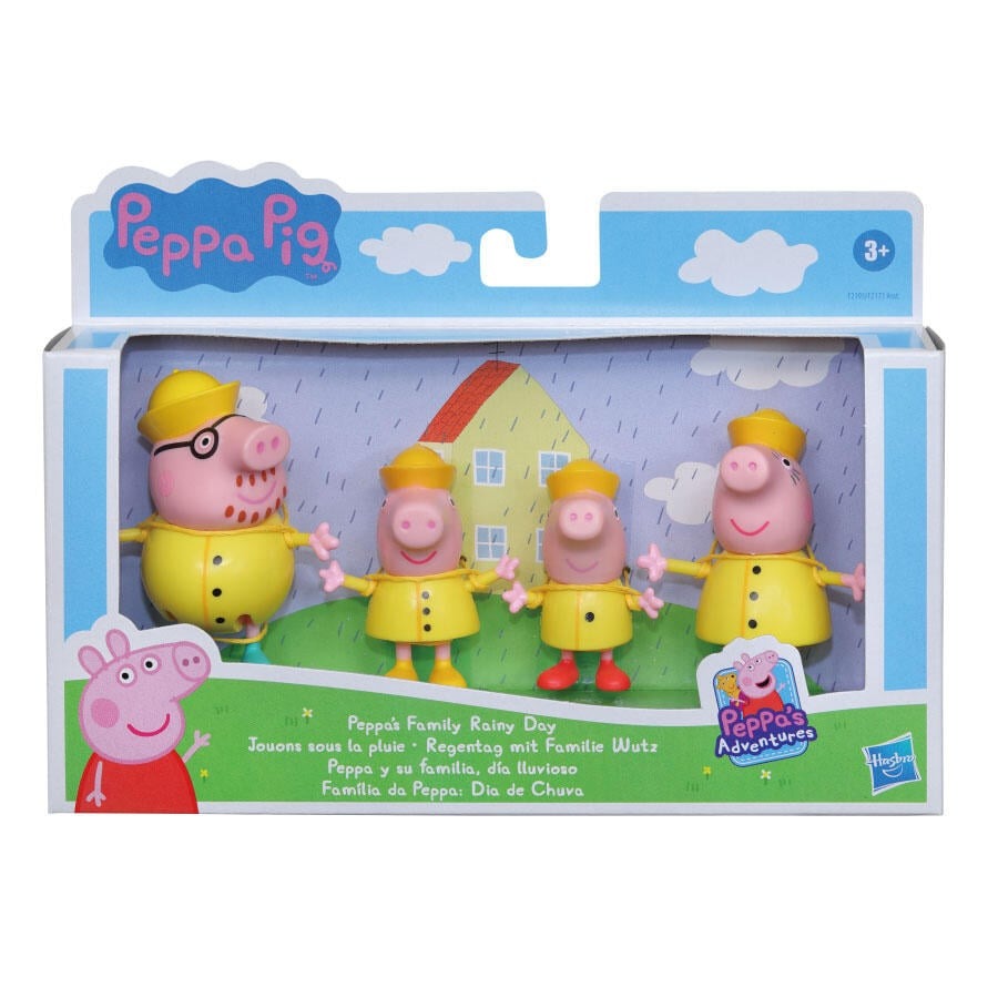 Peppa Pig Family 4 Pack - Assorted
