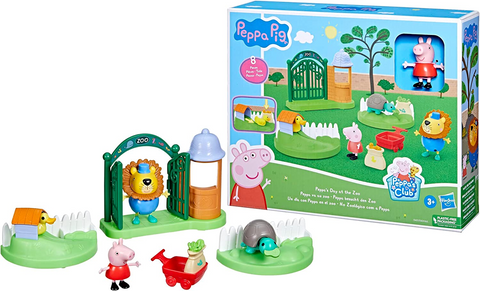 Peppa Pig Toys Peppas Day At The Zoo Playset