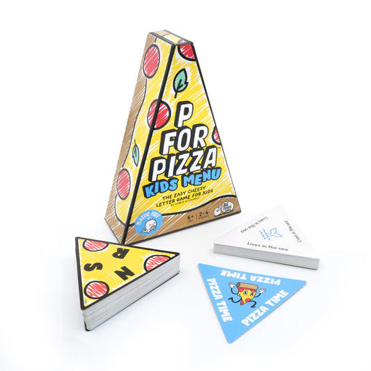 P for Pizza Kids Menu - Easy Cheesy Letter Game