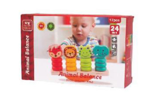 PHOOHI Wooden Animal Balance