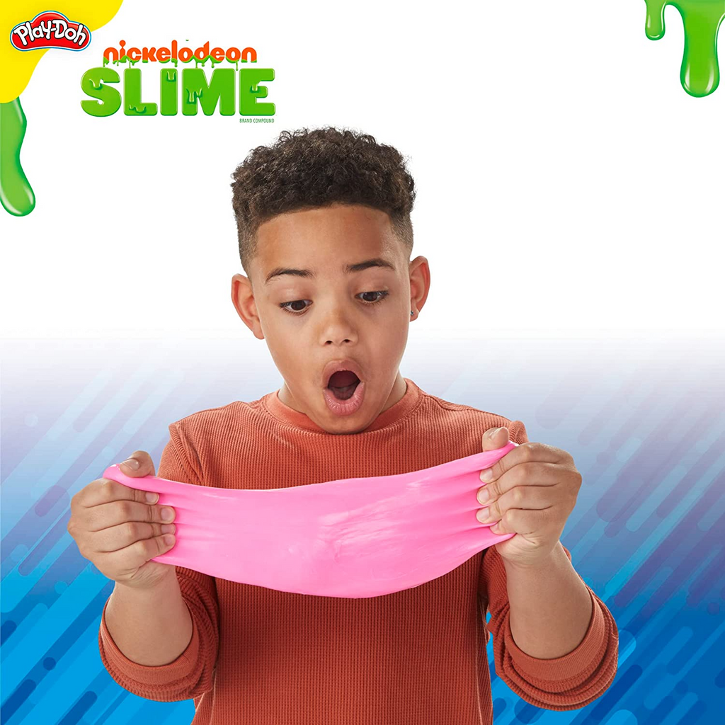 PlayDoh Nickelodeon Slime Brand Compound Stretchy Pink Tub Toyster