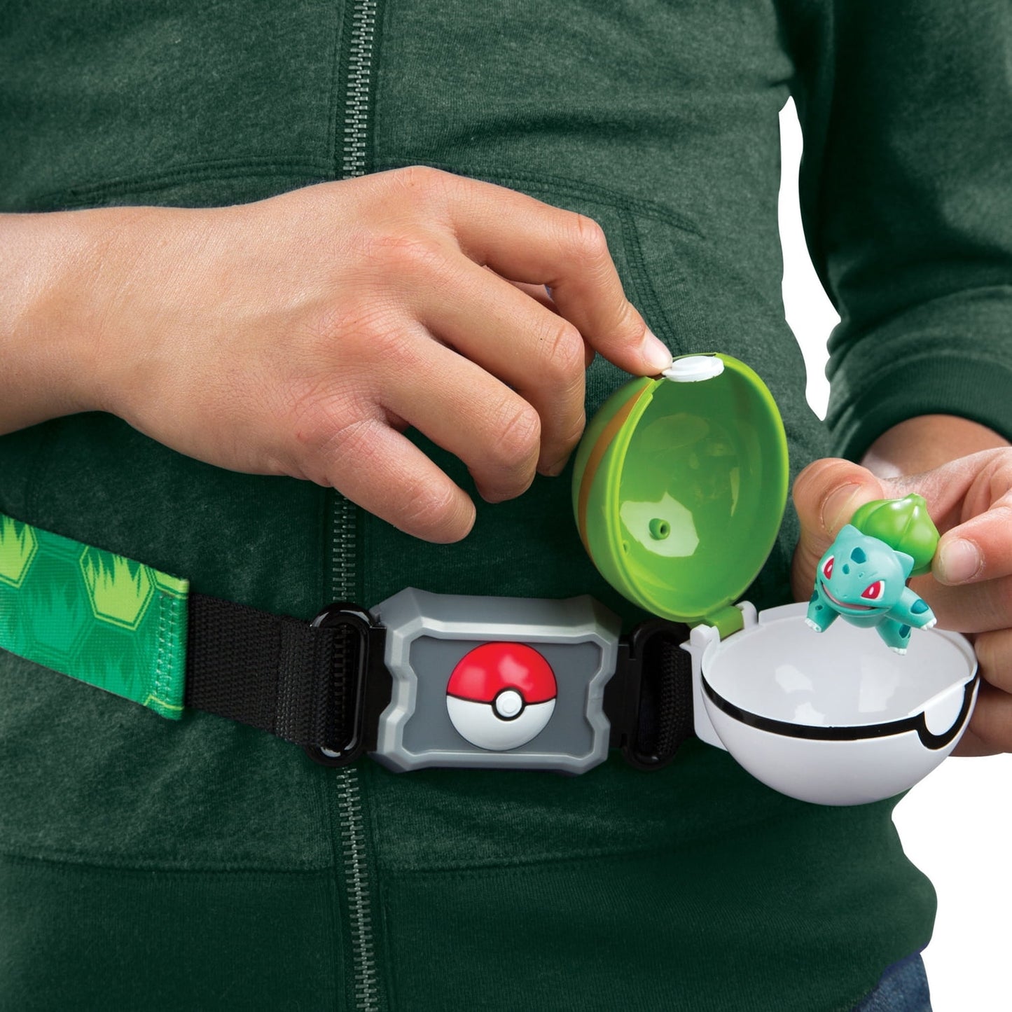 Pokemon BULBASAUR Clip N Carry Poke Ball Belt