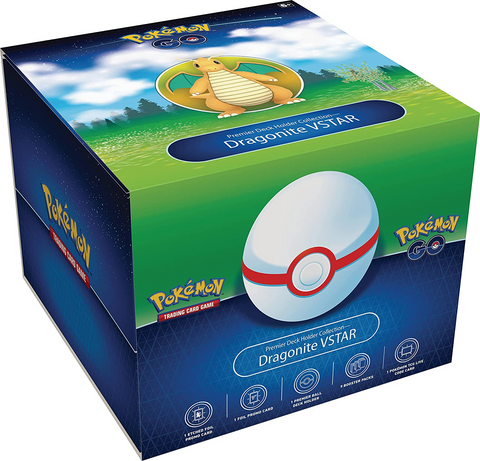 Pokémon Tcg: Go Premier Deck Holder Collection Dragonite Vstar Pokemon