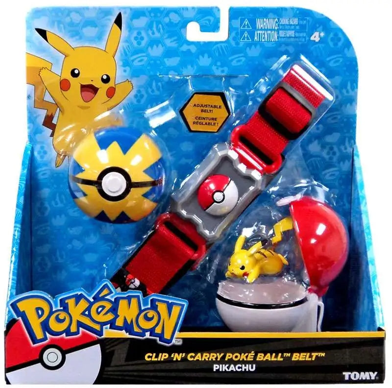 Pokemon PIKACHU Clip N Carry Poke Ball Belt