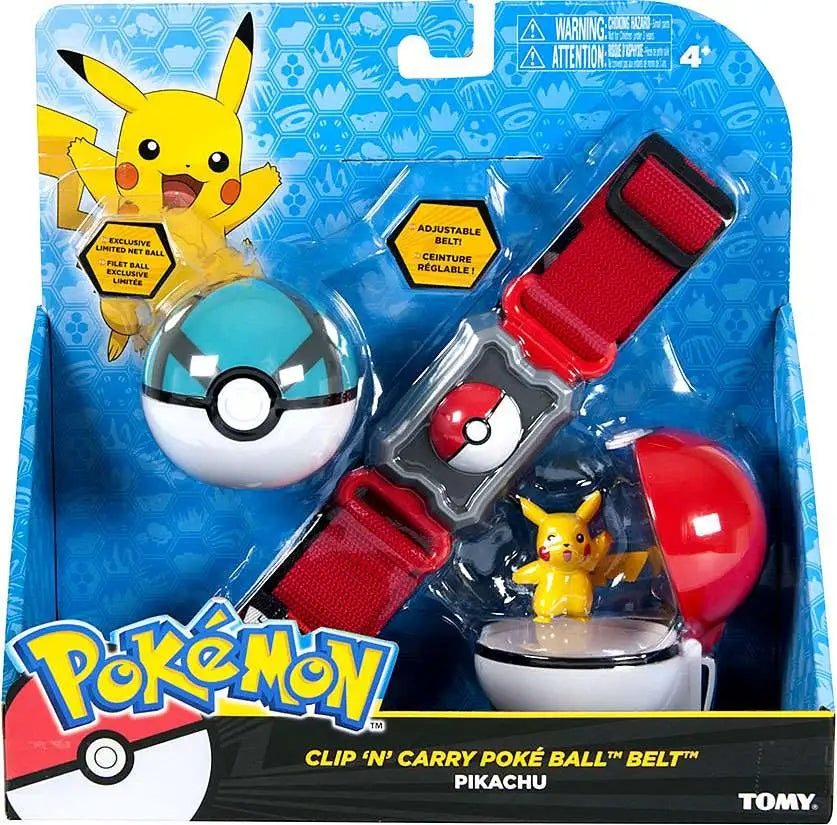 Pokemon PIKACHU Clip N Carry Poke Ball Belt 2