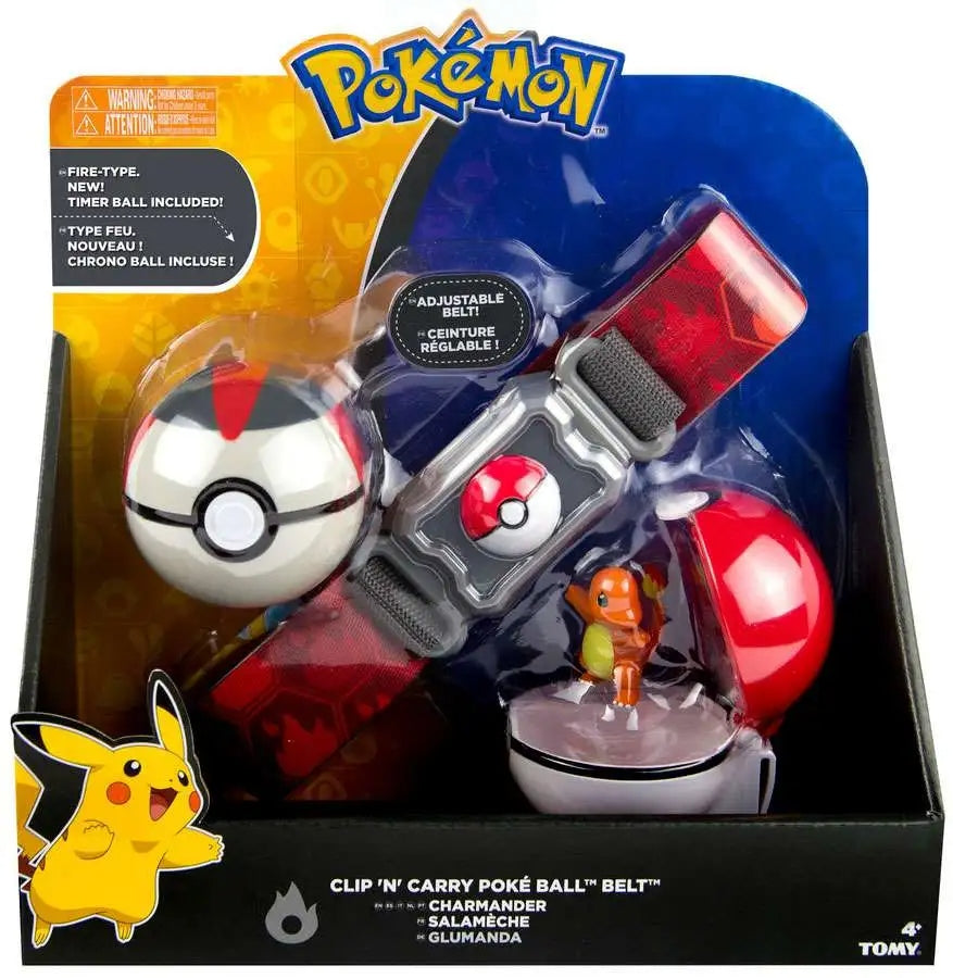 Pokemon CHARMANDER Clip N Carry Poke Ball Belt