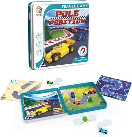 SmartGames - Pole Position Metal Box Travel Game