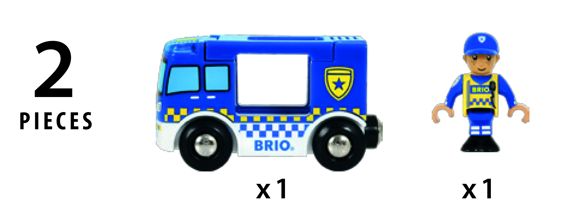 Brio Police Van Brio