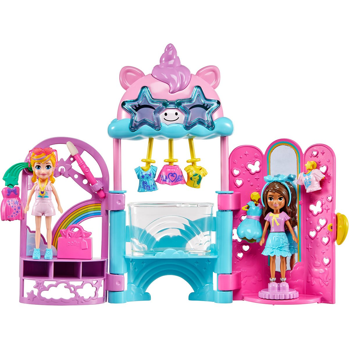 Polly Pocket Glam It Up Style Studio Playset