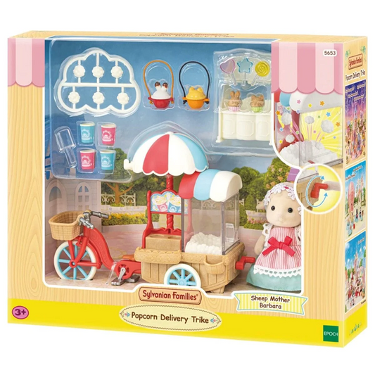 Sylvanian Families Popcorn Delivery Trike - Free Gift