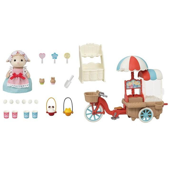 Sylvanian Families Popcorn Delivery Trike - Free Gift