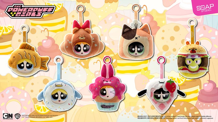 Soap Studio Powerpuff Girls Pastry Plush Blind Box