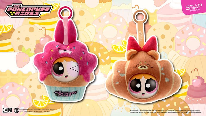 Soap Studio Powerpuff Girls Pastry Plush Blind Box