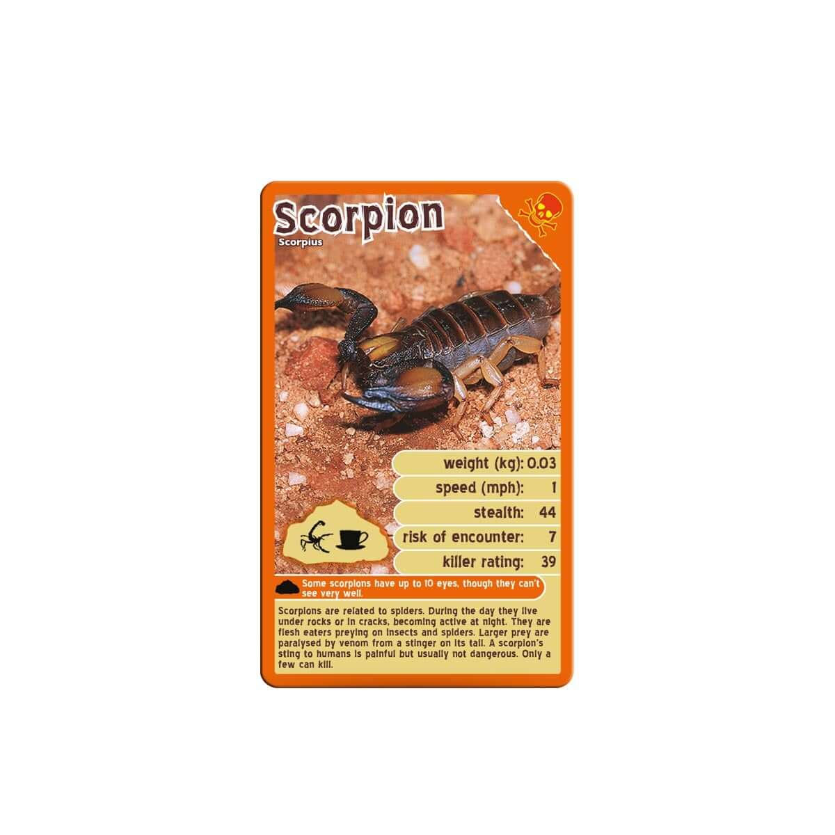 Top Trumps Predators Card Game