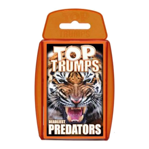 Top Trumps Predators Card Game